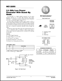 Click here to download MC12095D Datasheet