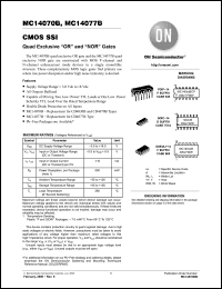 Click here to download MC140XXBD Datasheet