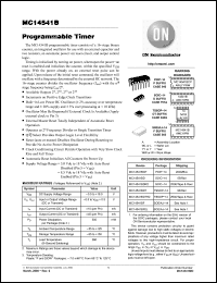 Click here to download MC14541B Datasheet