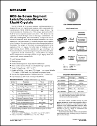 Click here to download MC14543B Datasheet