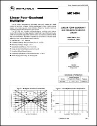 Click here to download MC1494 Datasheet