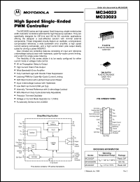 Click here to download MC33023P Datasheet