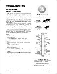 Click here to download MC33035PG Datasheet