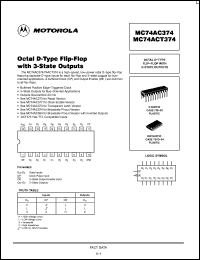 Click here to download MC74AC374 Datasheet