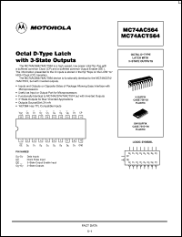 Click here to download MC74ACT564 Datasheet