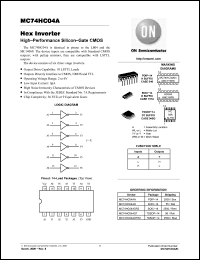Click here to download MC74H04 Datasheet