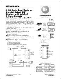 Click here to download MC74HC595A Datasheet