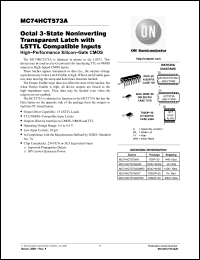 Click here to download MC74HCT573A Datasheet