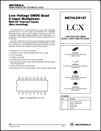 Click here to download MC74LCX157 Datasheet