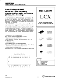 Click here to download MC74LCX374SD Datasheet