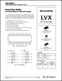 Click here to download MC74LVX240M Datasheet