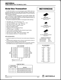 Click here to download MC74VHC245 Datasheet