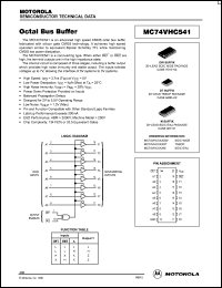 Click here to download MC74VHC541 Datasheet