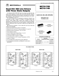 Click here to download MC75172B Datasheet