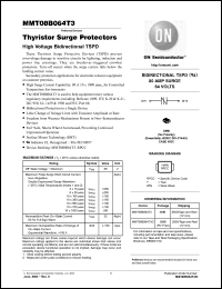 Click here to download MMT08B064T3 Datasheet