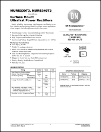 Click here to download MURS240T3 Datasheet