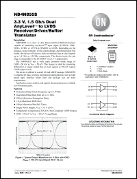 Click here to download NB4N855SMR4G Datasheet
