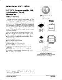 Click here to download NBC12430FAG Datasheet