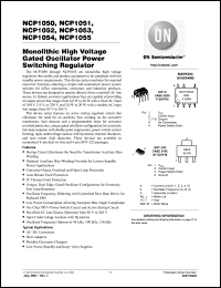 Click here to download NCP1050 Datasheet