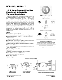 Click here to download NCP1117ST33T3 Datasheet