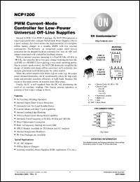 Click here to download NCP1200D100R2G Datasheet