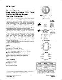 Click here to download NCP1215 Datasheet