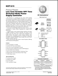 Click here to download NCP1215DR2 Datasheet