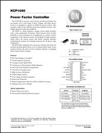 Click here to download NCP1650 Datasheet