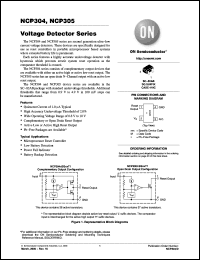 Click here to download NCP305LSQ18T1 Datasheet