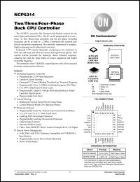 Click here to download NCP5314FTR2G Datasheet