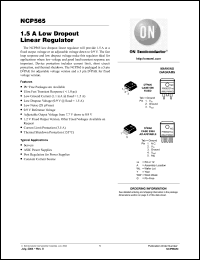 Click here to download NCP565D2TR4G Datasheet