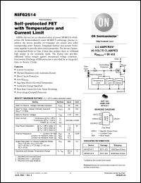 Click here to download NIF62514T1 Datasheet