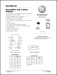 Click here to download NL27WZ125 Datasheet
