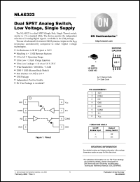 Click here to download NLAS323USG Datasheet
