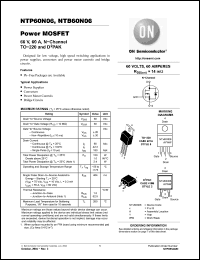 Click here to download NTB60N06 Datasheet