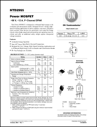 Click here to download NTD2955T4G Datasheet