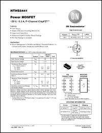 Click here to download NTHS5441T1 Datasheet