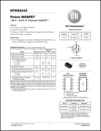 Click here to download NTHS5443 Datasheet