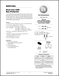 Click here to download NUP2105L Datasheet