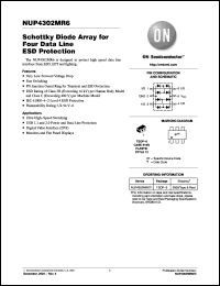 Click here to download NUP4302MR6 Datasheet