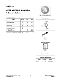 Click here to download 2N3819 Datasheet