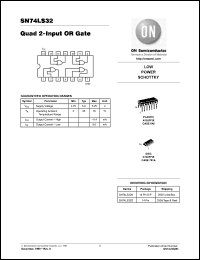 Click here to download 74LS32 Datasheet