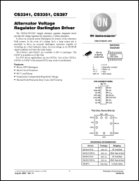 Click here to download CS3341YD14 Datasheet
