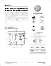 Click here to download CS8312YD8 Datasheet