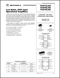 Click here to download TL071ACP Datasheet