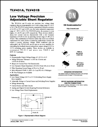 Click here to download TLV431BSNT1 Datasheet