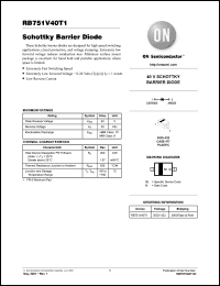 Click here to download RB751V40T1 Datasheet