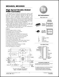 Click here to download MC33025DWR2G Datasheet