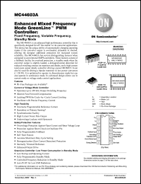 Click here to download MC44603ADWR2G Datasheet