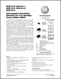 Click here to download NCP1013ST100T3G Datasheet
